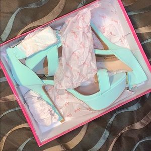 4” platform heels
